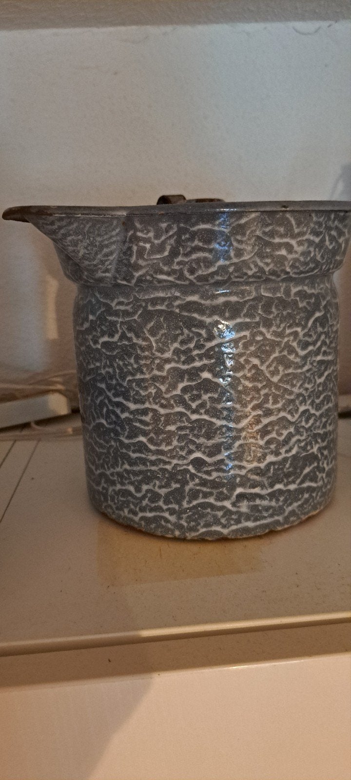 Vintage geëmailleerde koffiepot/percolator, Ophalen