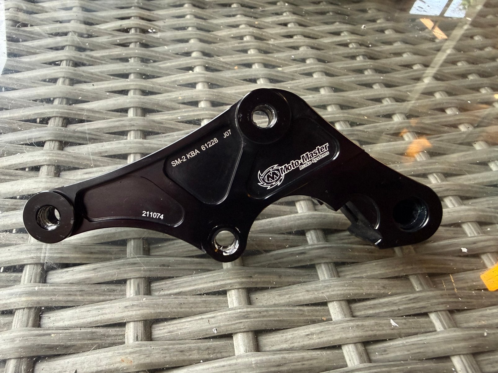 Moto Master adapterplaat 320mm fantic/yamaha, Motoren, Ophalen
