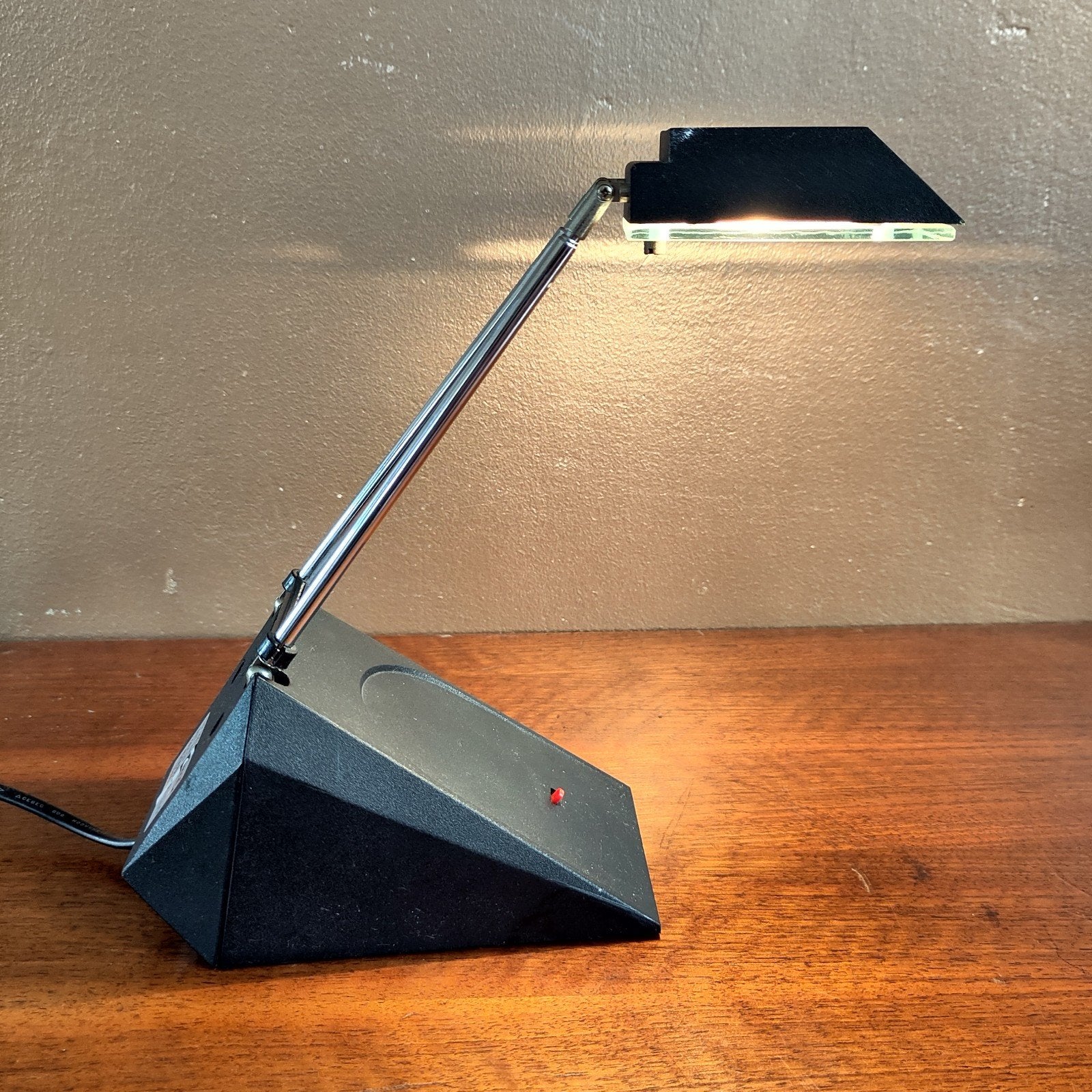 Vintage Ikea B9009 telescopische bureaulamp, Vintage, Ophalen of Verzenden, Grijs, IKEA