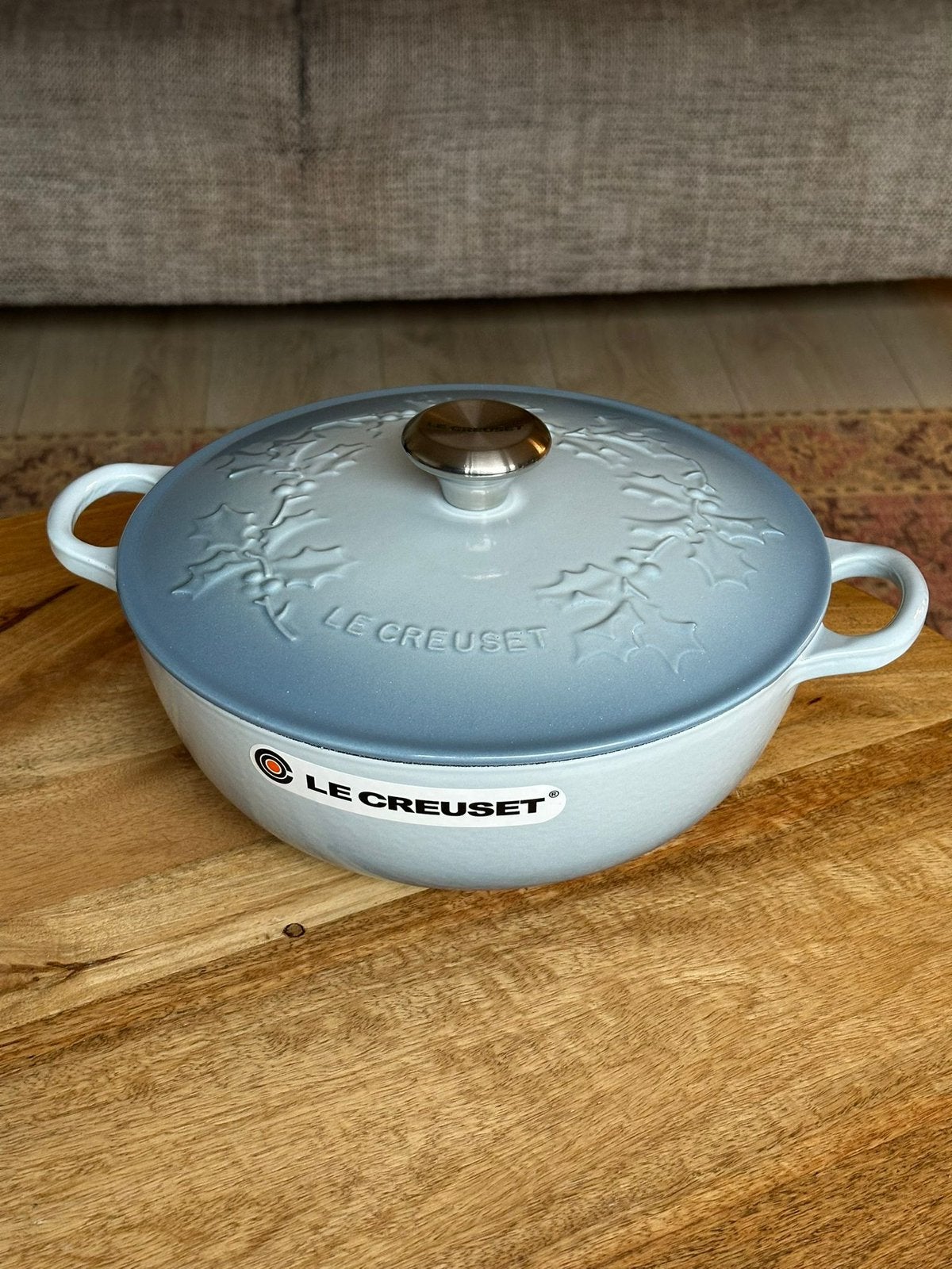Le Creuset Holly Marmite 26 cm – Coastal Blue, Ophalen, Nieuw, Overige stijlen, Overige typen