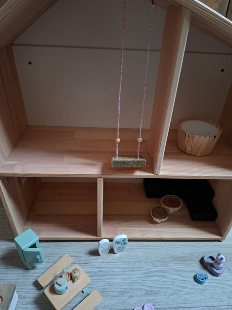 Ikea poppenhuis met Little Dutch accessoires, Ophalen, Zo goed als nieuw, Poppenhuis