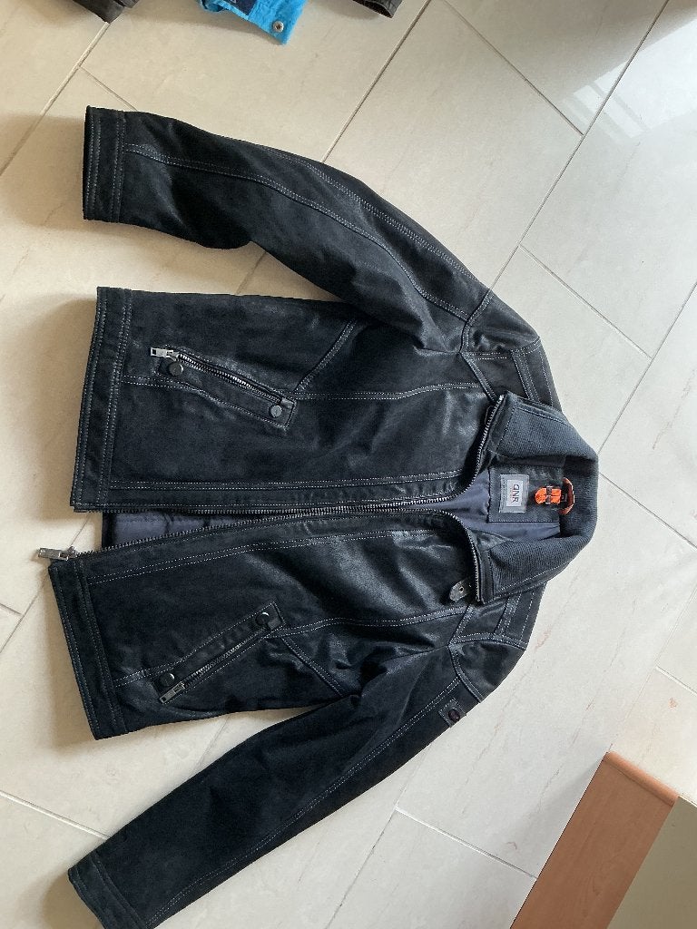 2 x Jassen mannen (wax en suede), Ophalen of Verzenden, Gedragen, Overige maten, Bruin