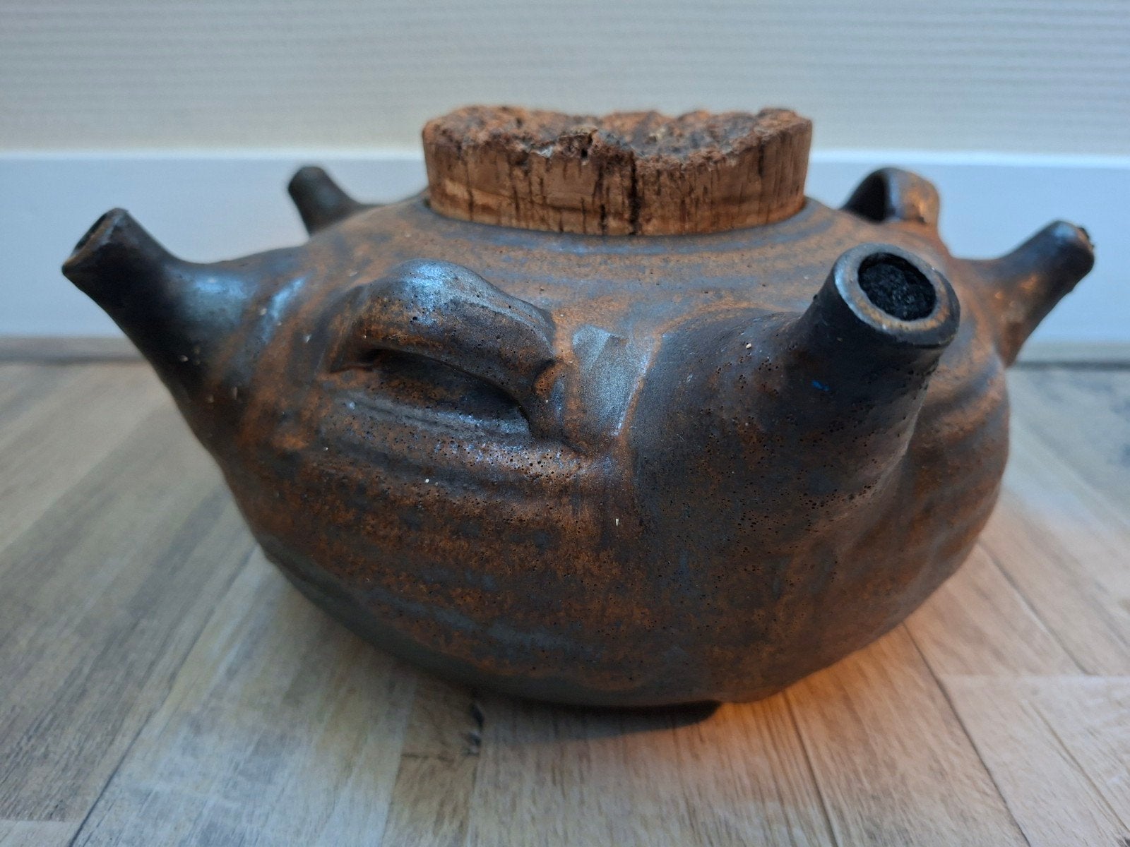 Keramische olielamp jan de graaf, Ophalen of Verzenden