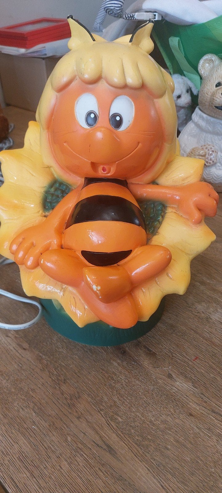 Maja de Bij lamp - Kinderkamer nachtlampje, Ophalen of Verzenden