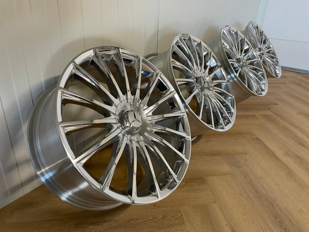 Mercedes-AMG S65 20 inch breedset – S-Klasse W222, Ophalen, Gebruikt, Velg(en), Personenwagen