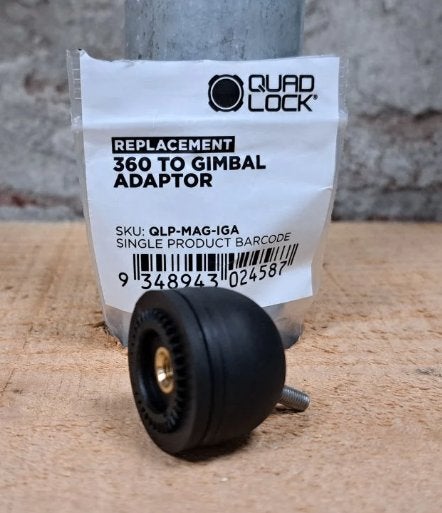 QUAD LOCK 360 gimbal adaptor, Telecommunicatie, Telefoonhouders, Ophalen of Verzenden, Nieuw, Auto