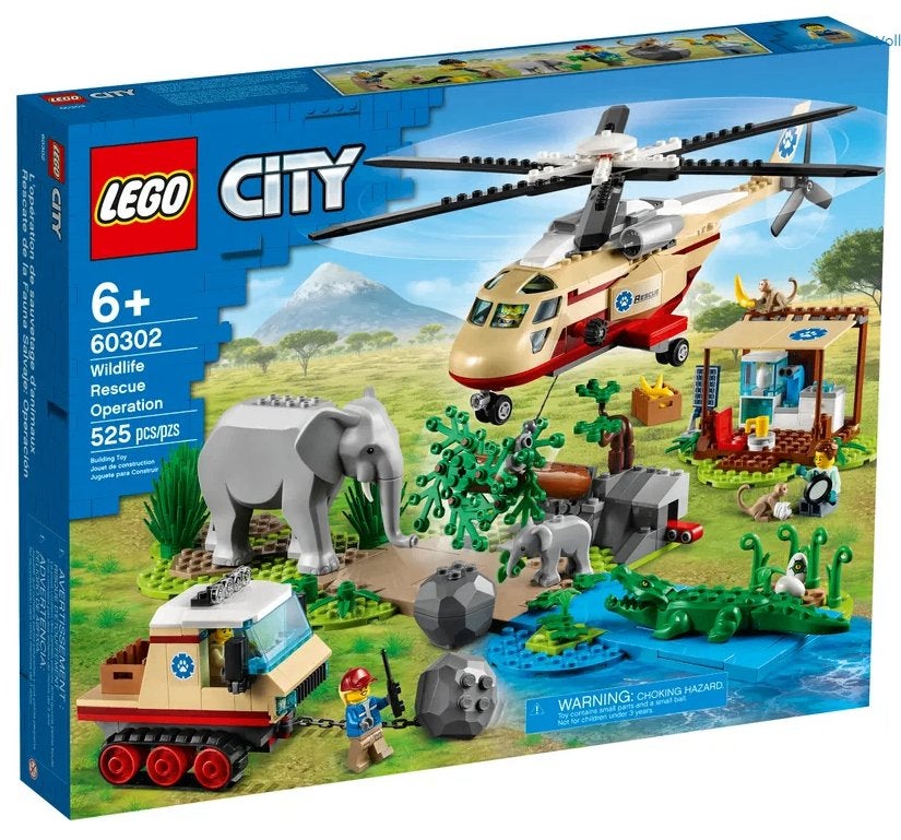 Lego City Wildlife Rescue operatie (60302) NIEUW, Kinderen en Baby's, Speelgoed | Duplo en Lego, Compleet, City, Lego, Nieuw