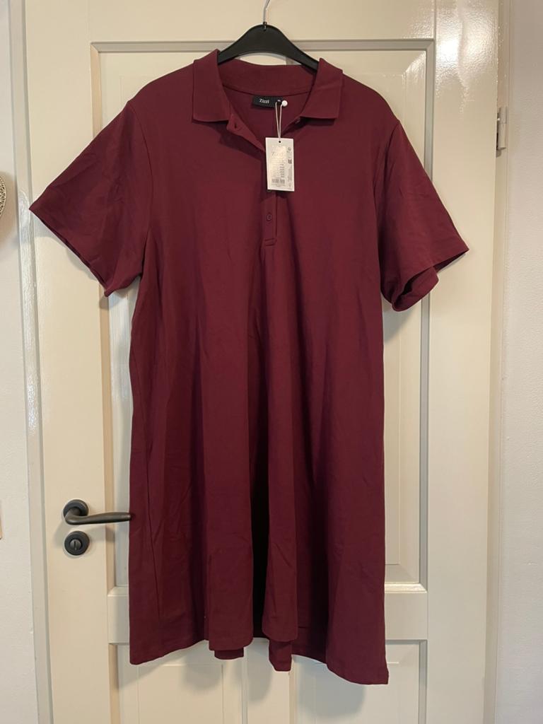 Zizzi Jurk Maat 54/56 - Nieuw met kaartjes, Ophalen of Verzenden, Nieuw, Rood, Jurk