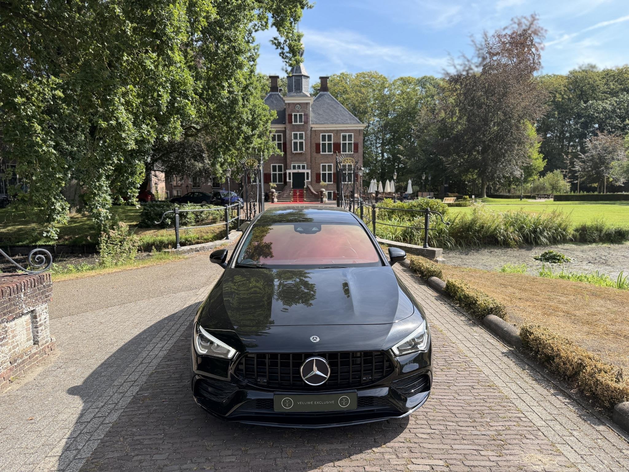 Mercedes-Benz CLA-klasse Shooting Brake AMG 35 4MATIC Premiu, Auto's, Automaat, CLA, Leder en Stof, Zwart