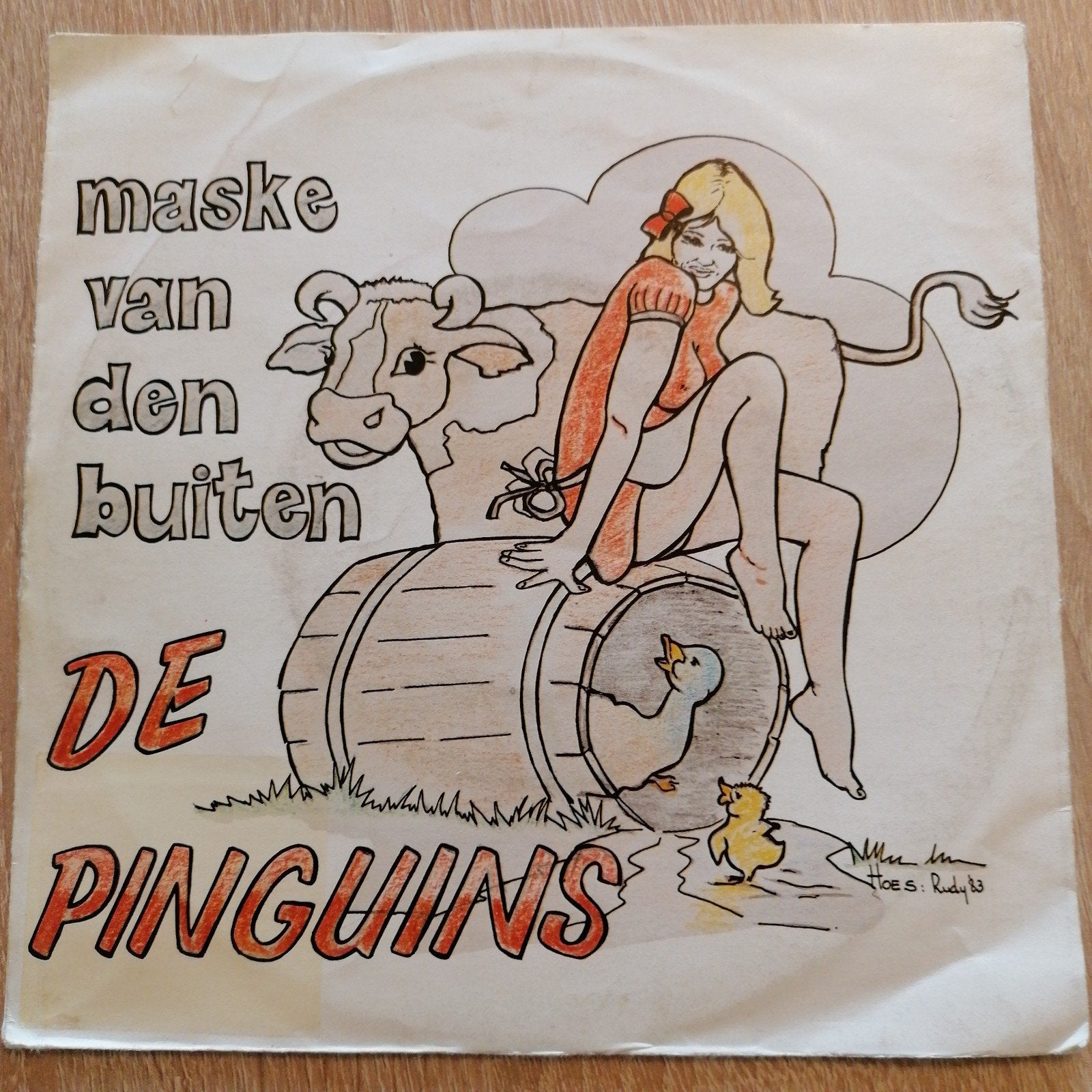 pinguins/maske van den buiten, Ophalen of Verzenden, Gebruikt, Overige formaten, Levenslied of Smartlap