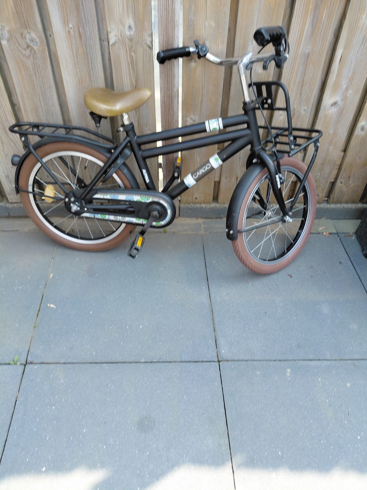Alpine Cargo 18 inch jongensfiets met nieuwe voorband, Ophalen