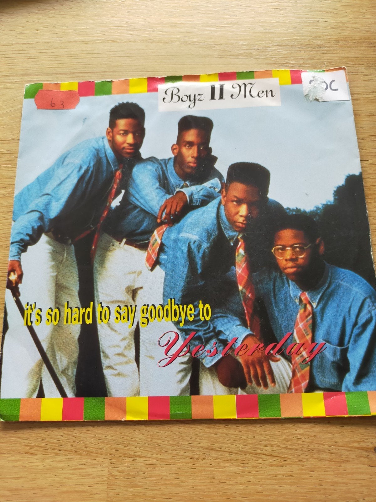 Boys II Men , it's so hard to say goodbye, Ophalen of Verzenden, Zo goed als nieuw, Pop