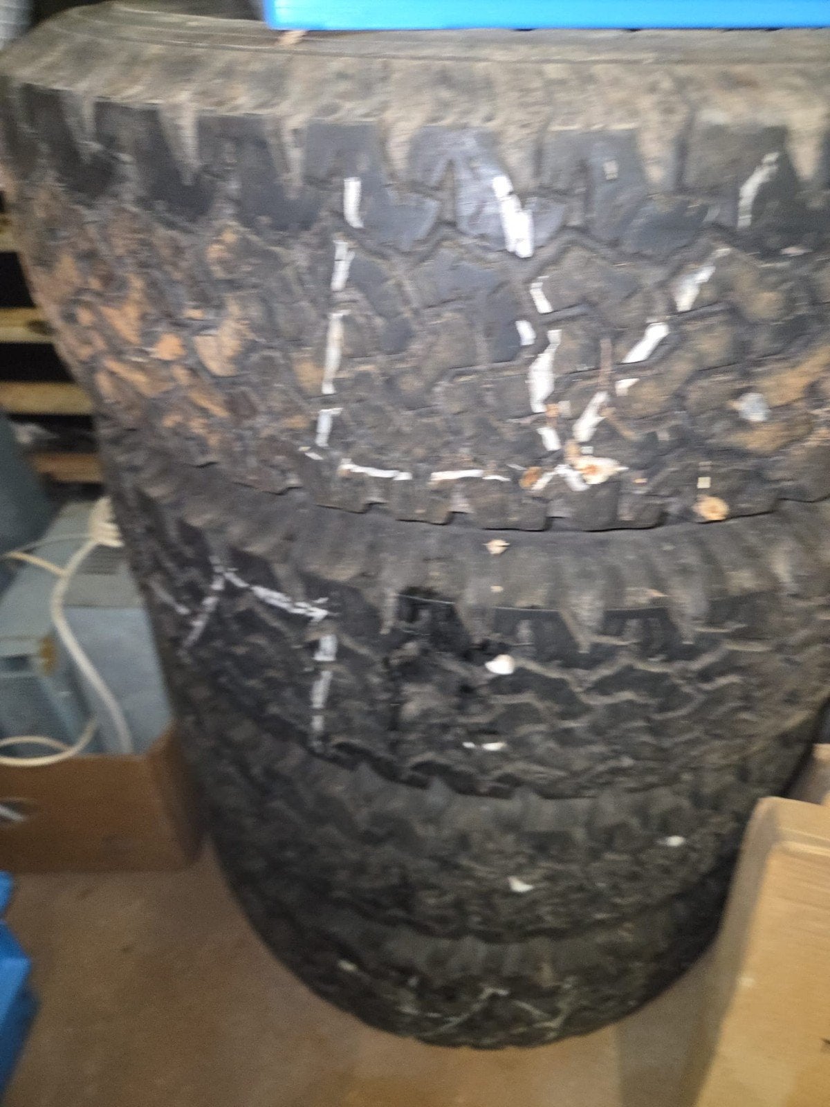 BF Goodrich All Terrain T/A LT225/75R16 M+S (set 4 st) zgan, Auto-onderdelen, Banden en Velgen, Ophalen, Gebruikt, 16 inch, All Season
