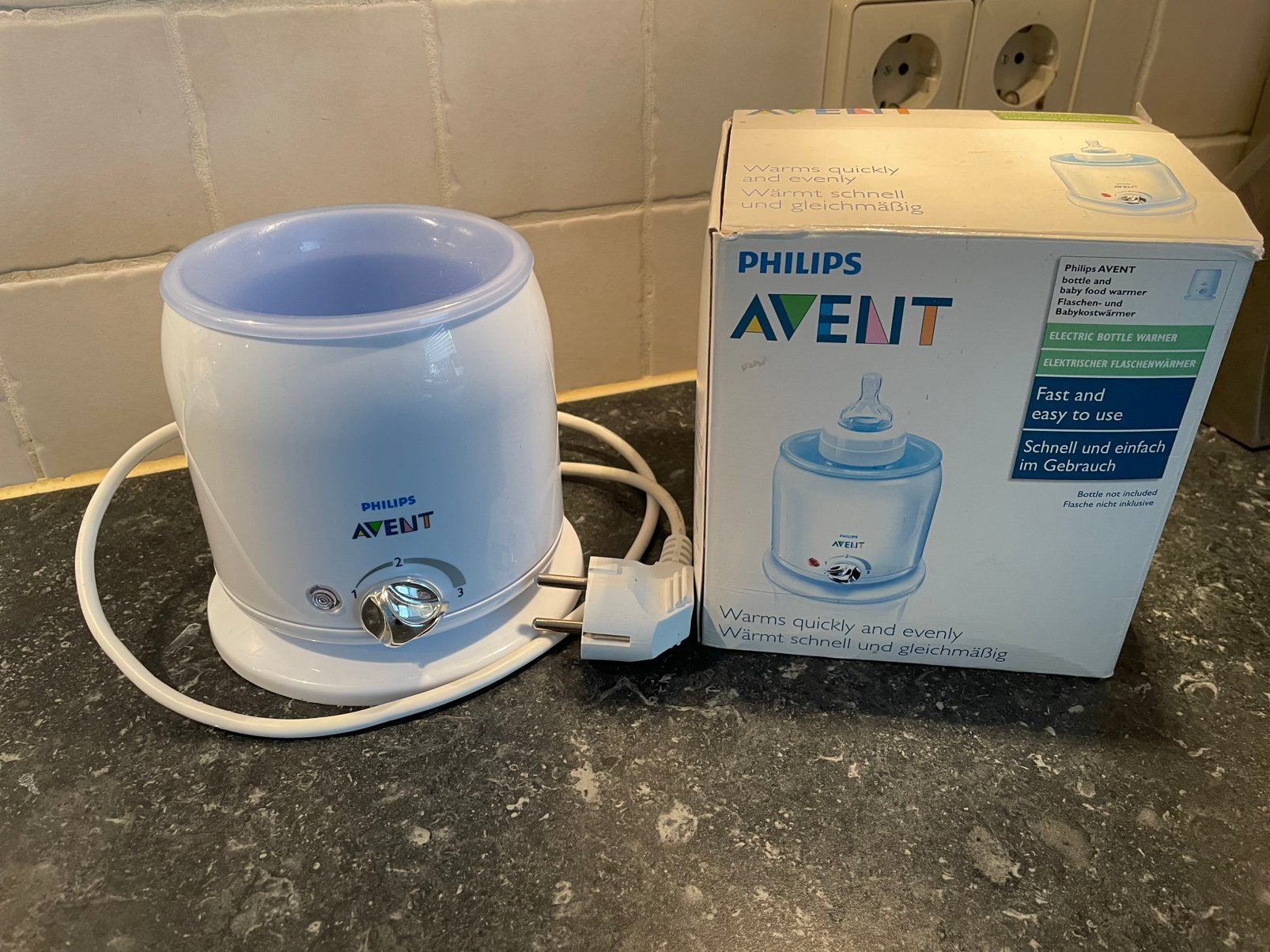 Flessenwarmer Philips avent, Kinderen en Baby's, Ophalen of Verzenden, Zo goed als nieuw, Flessen- of potjesverwarmer