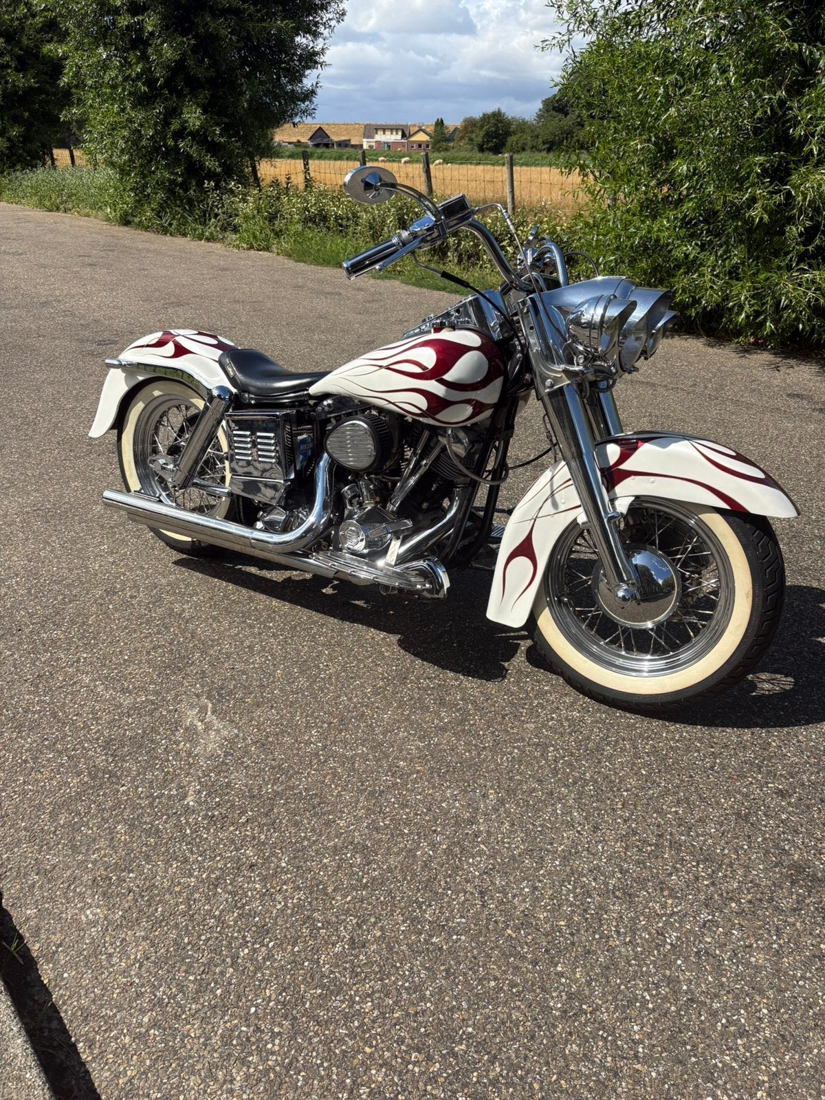 Harley Davidson flh Electra Glide bj 71., 2 cilinders, Particulier, Overig, Handgeschakeld