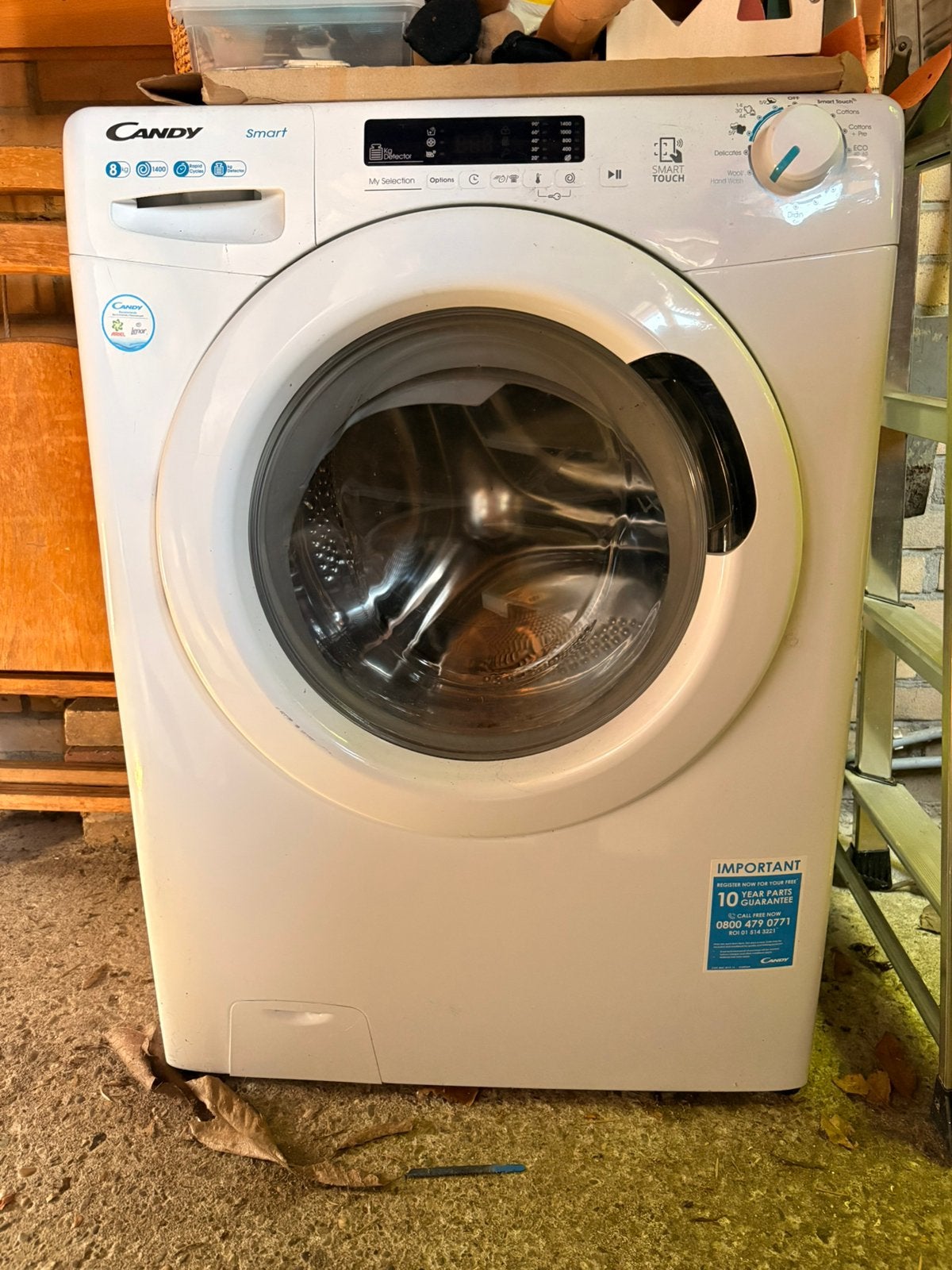 Goede wasmachine direct op te halen!, Witgoed en Apparatuur, Ophalen, Zo goed als nieuw, 1200 tot 1600 toeren, 85 tot 90 cm