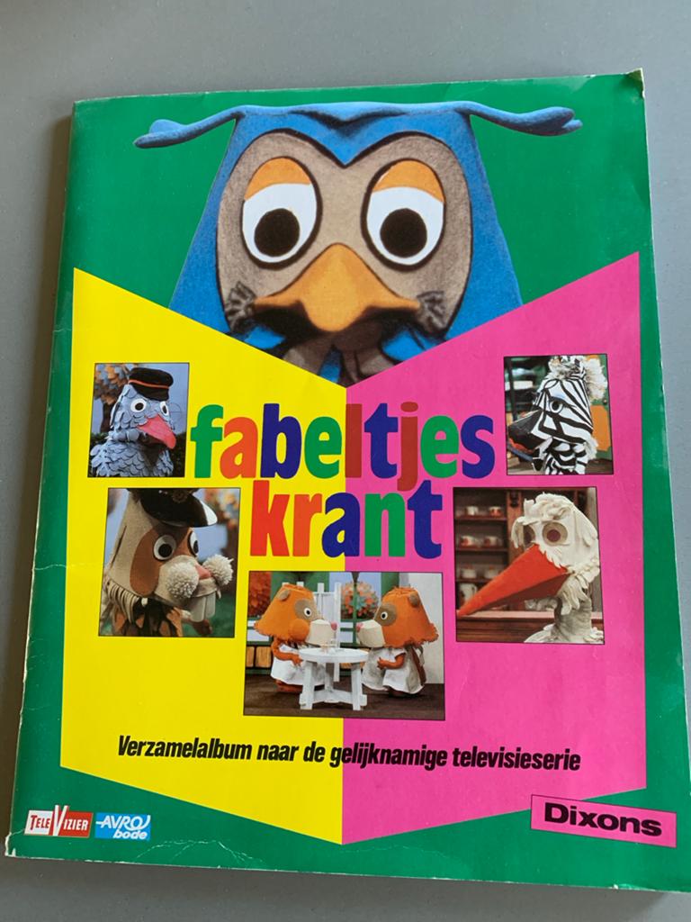 Fabeltjeskrant Verzamelalbum Compleet - Dixons (1985), Boeken, Ophalen of Verzenden, Gelezen, Plaatjesalbum