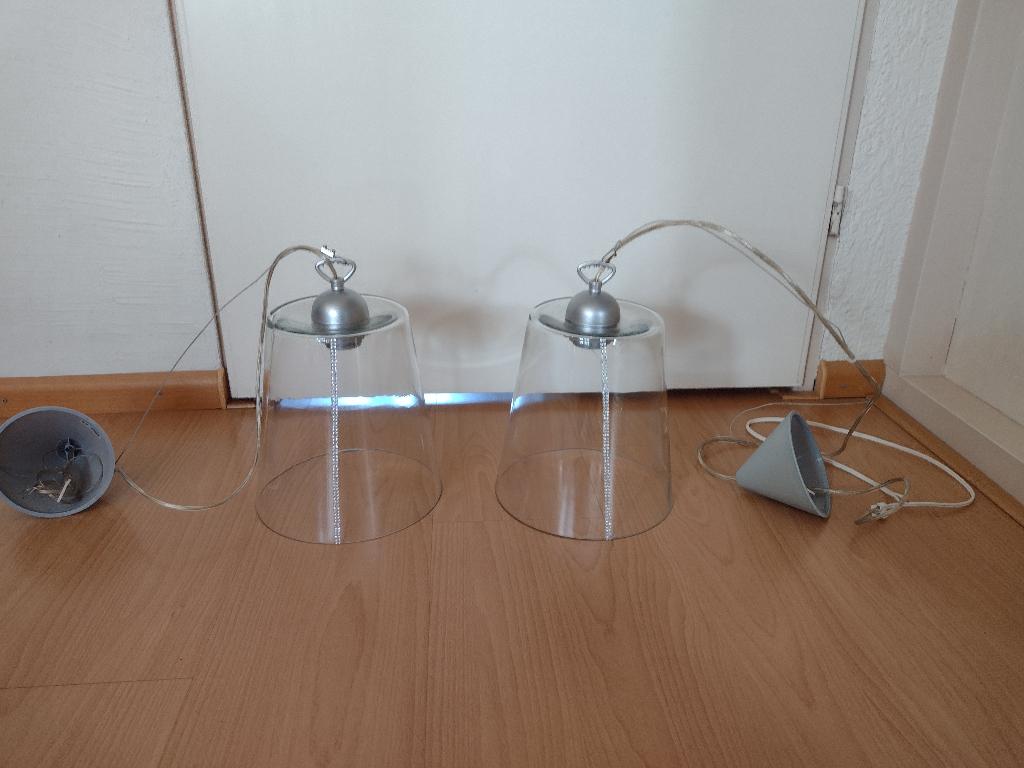 Lampen, Huis en Inrichting, Lampen | Hanglampen, Gebruikt, Ophalen of Verzenden, Modern, Minder dan 50 cm