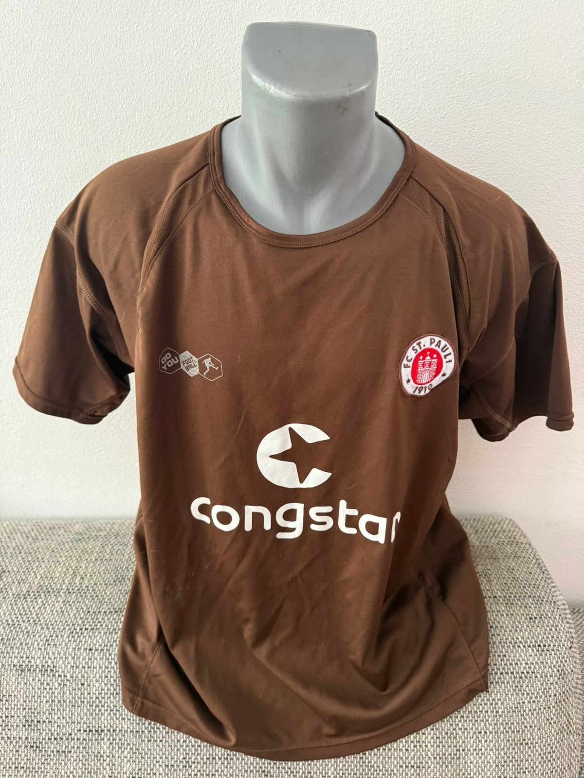 Voetbalshirt cultclub FC Sankt Pauli Hamburg Duitsland, Ophalen of Verzenden, Gebruikt, Buitenlandse clubs, Shirt