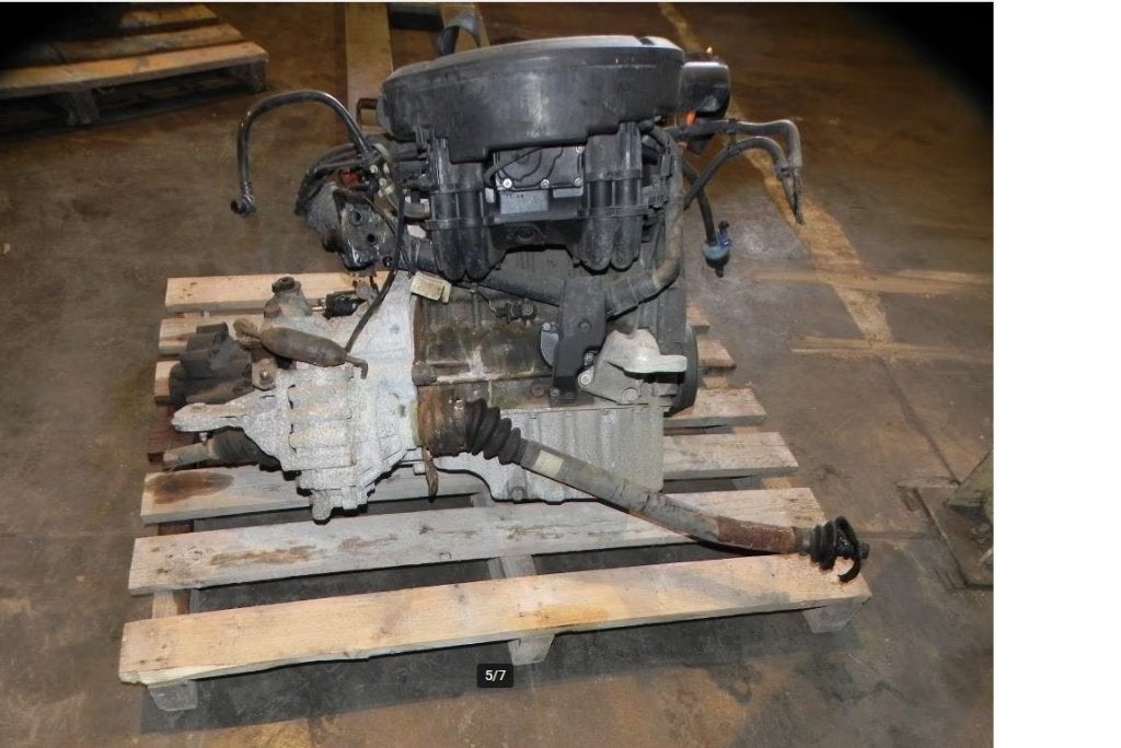 Motor + versn bak VW golf 1400 benzine 1997, Ophalen, Gebruikt, Volkswagen