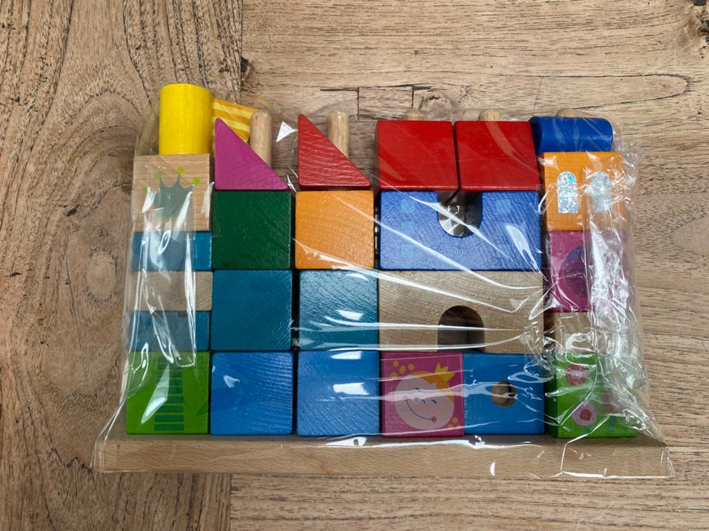 Haba houten opsteekspel Drakenland, zgan, Ophalen of Verzenden, Zo goed als nieuw