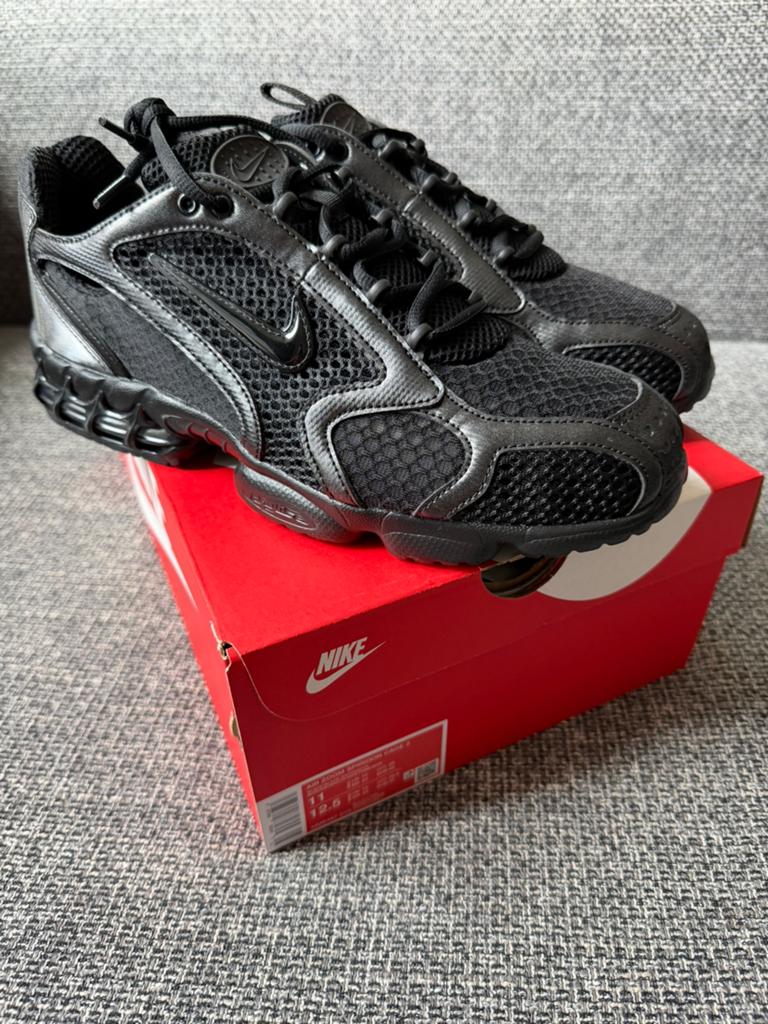 Nike Air Zoom Spiridon Cage 2 - Maat 45 - Nieuw in doos, Zwart, Nieuw, Ophalen of Verzenden, Sneakers of Gympen