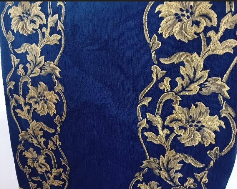 Meubelstof, Hobby en Vrije tijd, Stoffen en Lappen, Ophalen, Gebruikt, Wol, Blauw