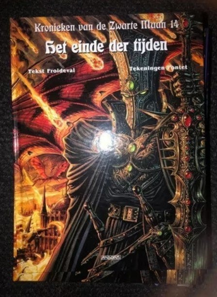 Het einde der tijden kronieken van de zwarte maan hc w1, Boeken, Eén stripboek, Ophalen of Verzenden, Zo goed als nieuw