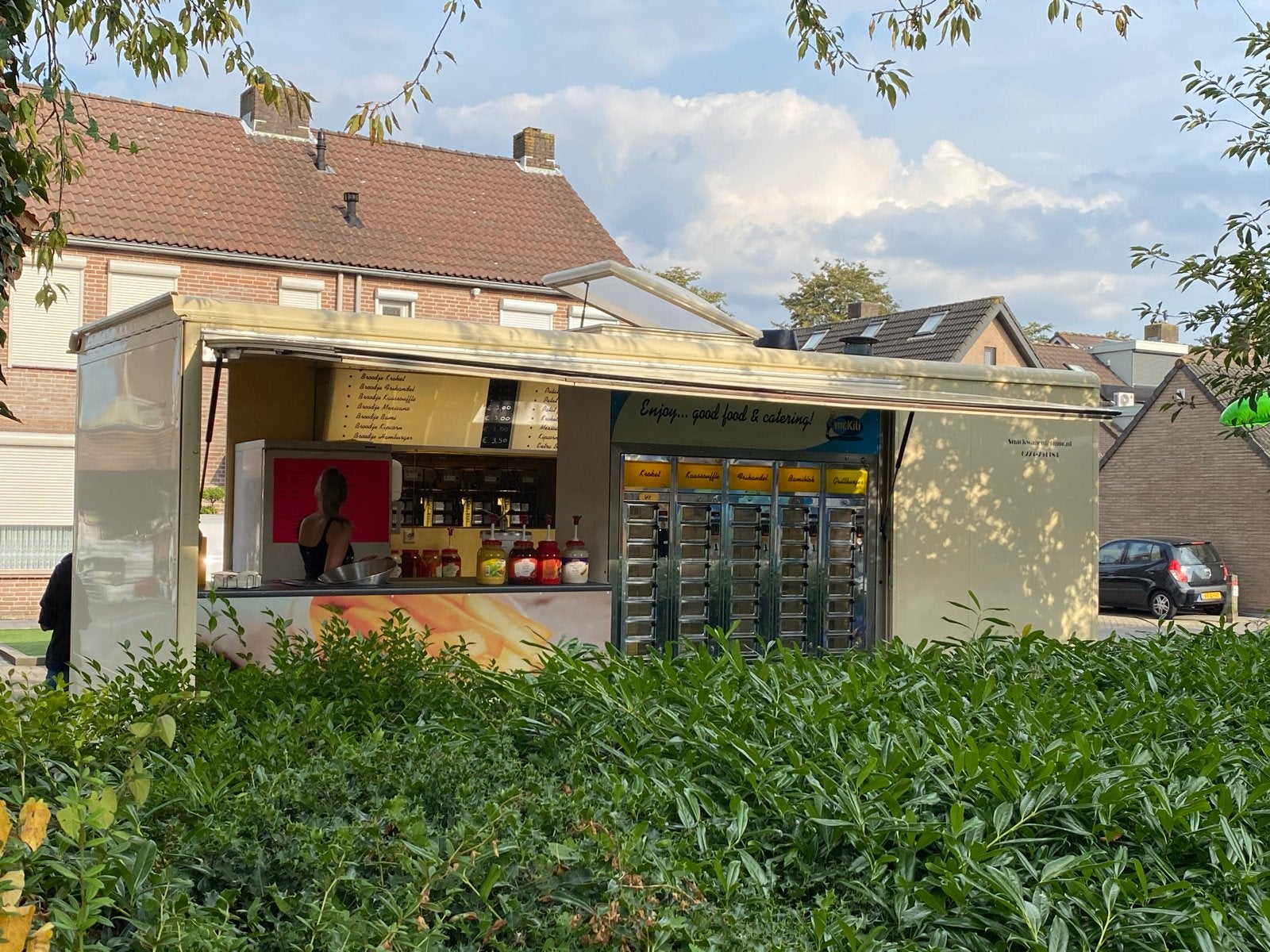 Frietwagen/Foodtruck met Ingebouwde Koel/Vriescel, Ophalen of Verzenden