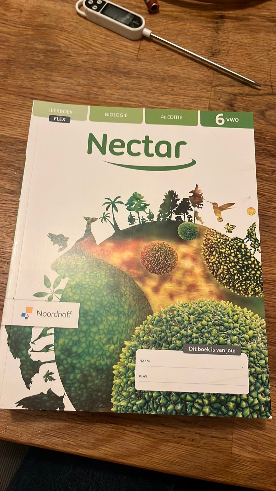 Nectar biologie leerboeken 4-5-6 VWO, Ophalen, Zo goed als nieuw, VWO, Biologie