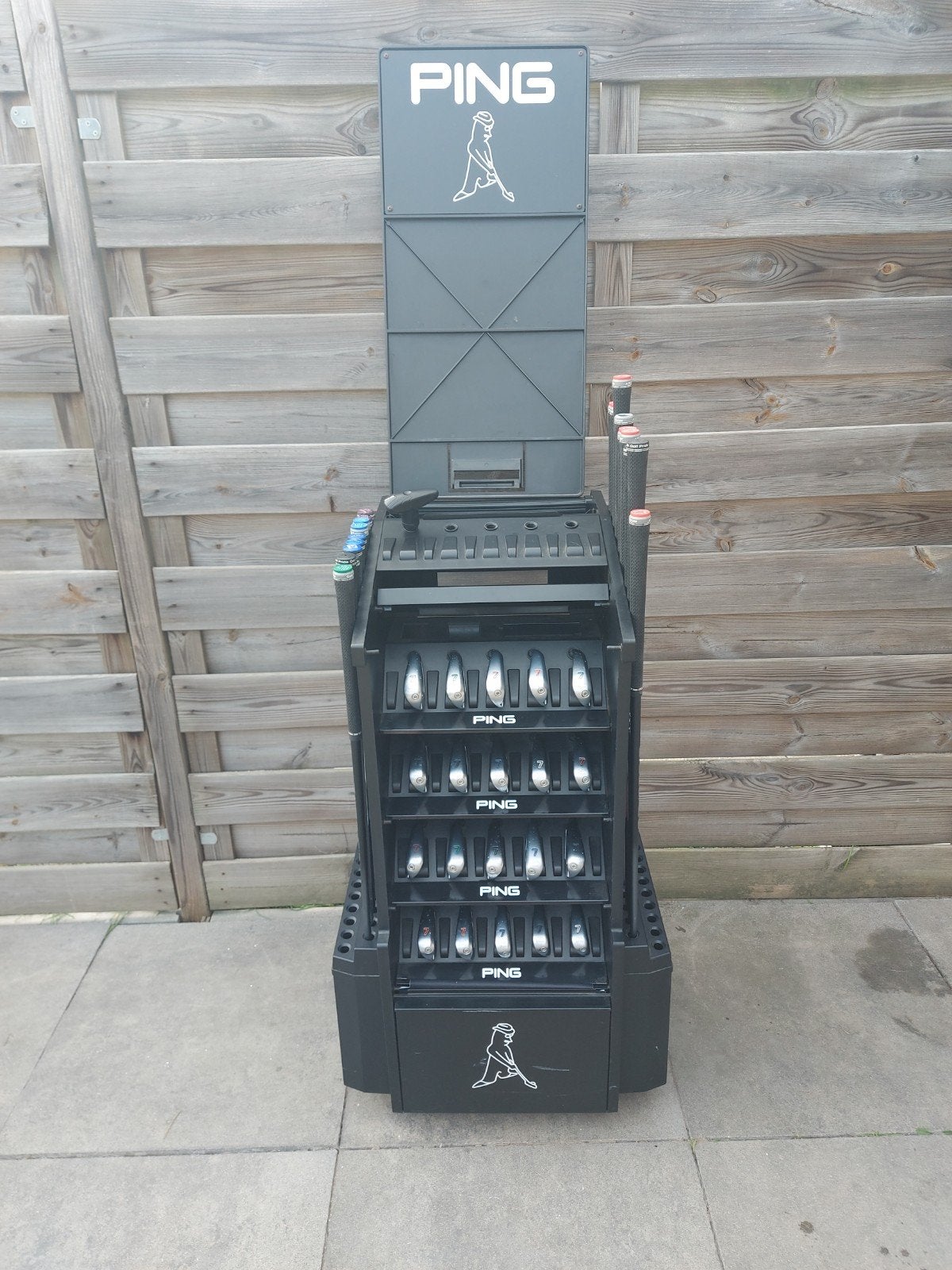 Complete originele PING G425 fitting cart / fitting station, Ophalen, Zo goed als nieuw, Overige typen, Ping