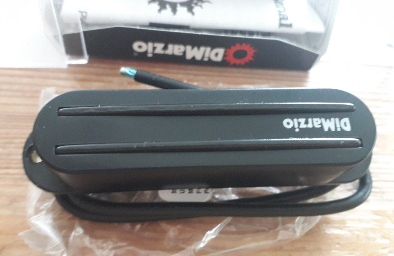 DiMarzio DP181W Fast Track Pickup, zwart, Ophalen of Verzenden, Nieuw, Elektrische gitaar