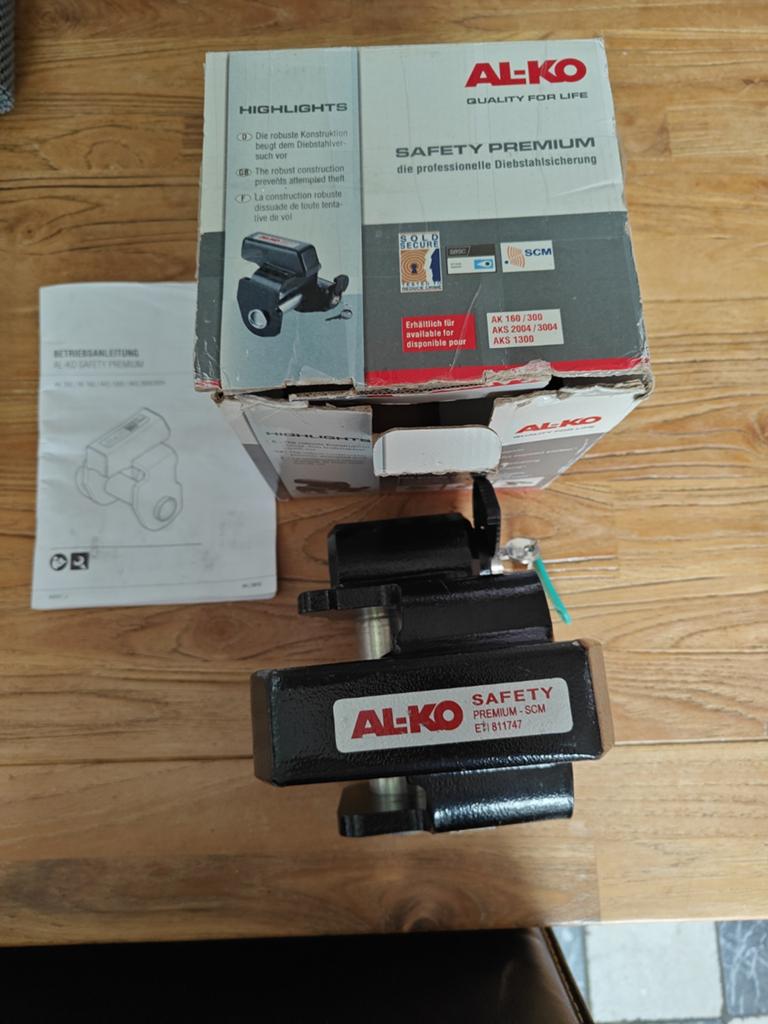 AL-KO Safety Premium SCM Disselslot Caravan/Aanhanger, Ophalen of Verzenden, Zo goed als nieuw