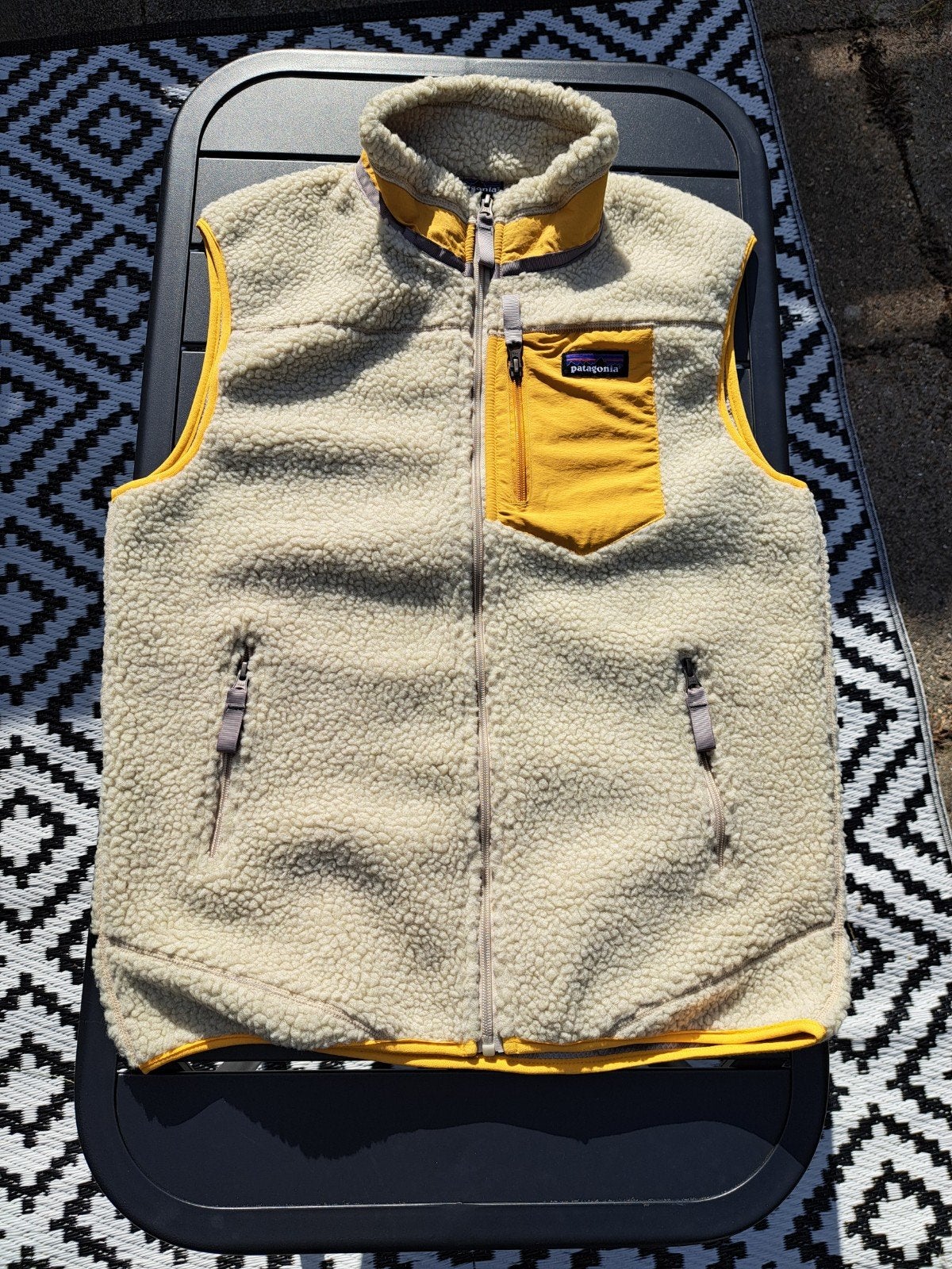 Patagonia bodywarmer M, Kleding | Heren, Beige, Nieuw, Patagonia, Verzenden