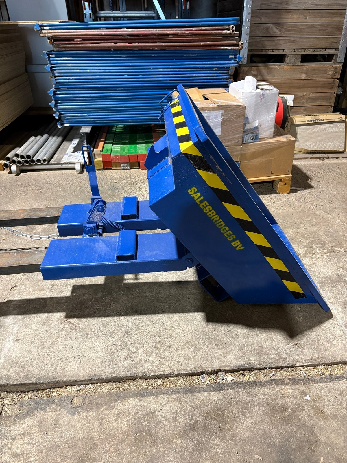 Kiepbak voor heftruck - Salesbridges BV, Doe-het-zelf en Verbouw, Ophalen of Verzenden