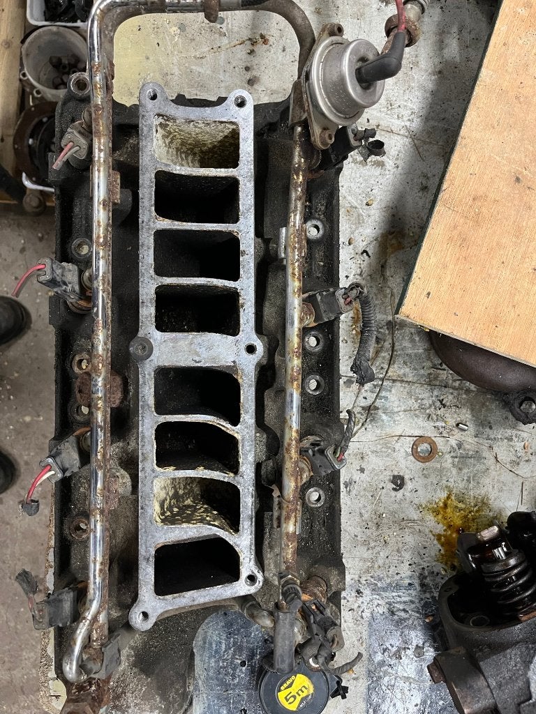 inlaatspruitstuk Ford V8, Ophalen, Gebruikt, Ford