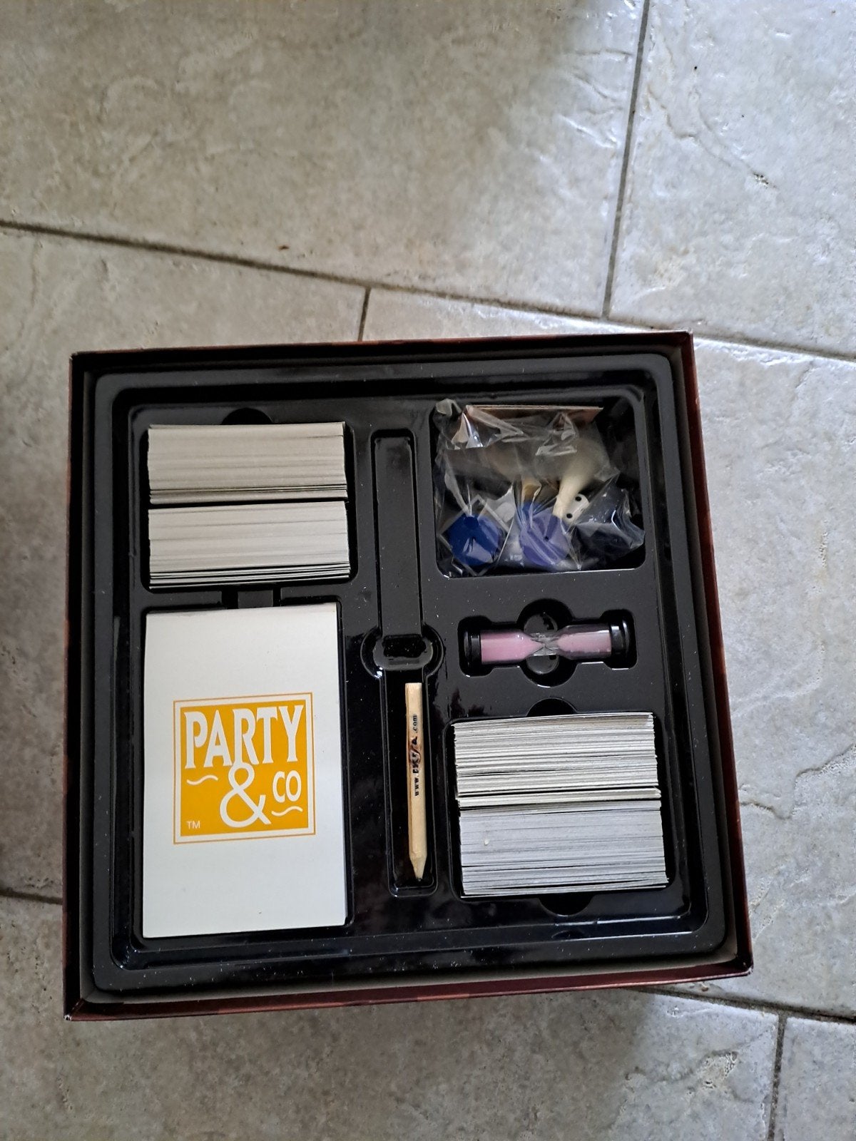 Party & Co Original Gezelschapsspel - Compleet, Drie of vier spelers, Ophalen of Verzenden, Zo goed als nieuw, Diset