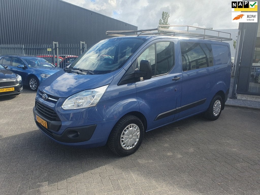 Ford Transit Custom 270 2.2 TDCI L1H1 Trend DC, Auto's, Voorwielaandrijving, 125 pk, Gebruikt, 4 cilinders