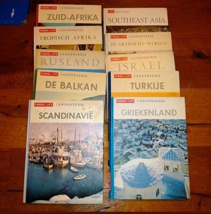 Landen reis boeken Parool Jef Last collectie, Ophalen of Verzenden, Afrika, Reisgids of -boek, Overige merken