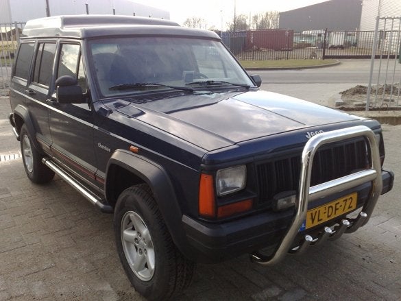 Jeep Cherokee Pushbar met carterbeschermer, Niet ingevuld, Niet ingevuld, Niet ingevuld