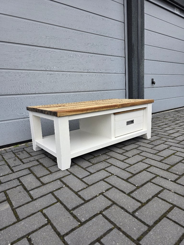 Henders & Hazel Salontafel | Massief Hout | €175, Ophalen, Dutch Premium, 100 tot 150 cm, Eikenhout