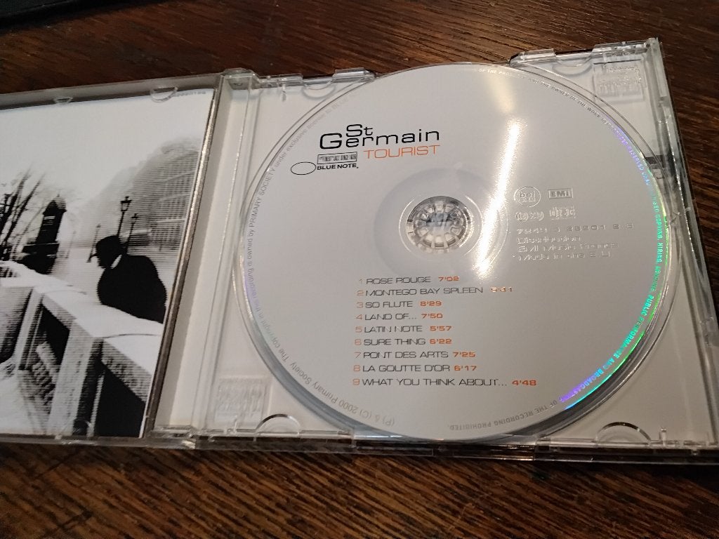 St Germain/Ludovic Navarre Tourist Blue Note CD France 2000 , Cd's en Dvd's, Ophalen of Verzenden, Gebruikt, Jazz-fusion