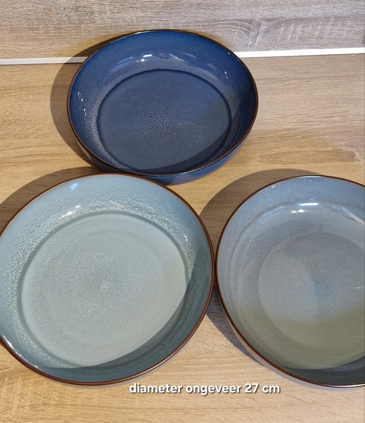 Grote schalen Elin Action, 27 cm - Gebruikt, Ophalen, Gebruikt, Rond, Schaal