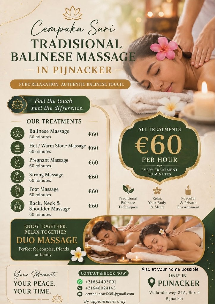 balinese massage, Ontspanningsmassage