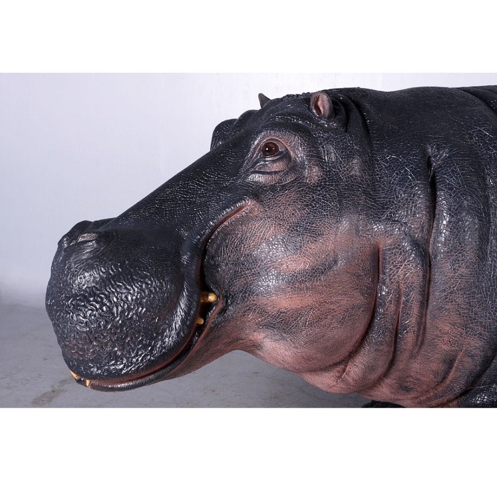 Hippopotanus – Nijlpaard beeld Lengte 299 cm, Ophalen, Nieuw, Overige typen