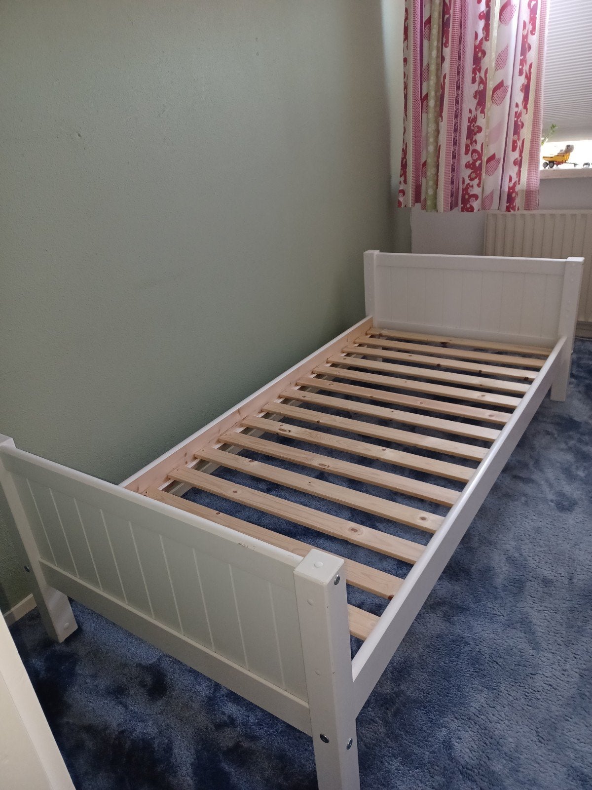 Bed Puck flexa 90 x 200 cm, Ophalen, 85 tot 100 cm, Gebruikt, Lattenbodem