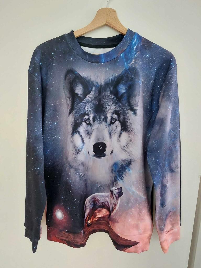 Trui wolf, Ophalen of Verzenden, Nieuw, Maat 38/40 (M)