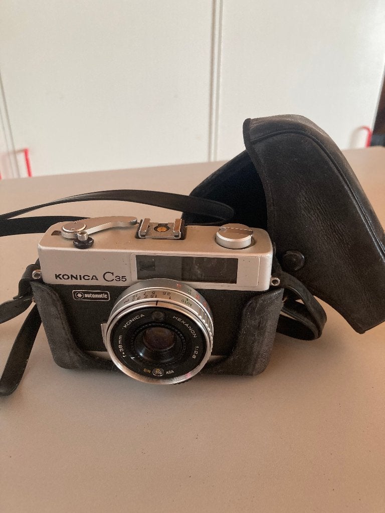 Konica C35 camera, Ophalen, Gebruikt, Compact, Konica