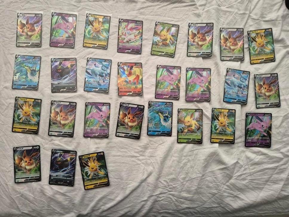Pokemon gem 2 v kaarten chinees, Ophalen of Verzenden