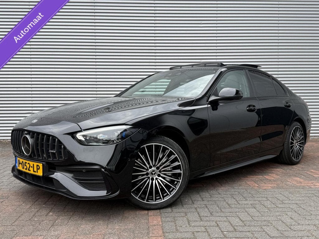 Mercedes C-klasse 200|Launch|Edition|AMG Line|Vol Opties|202, Auto's, Automaat, Adaptive Cruise Control, Achterwielaandrijving